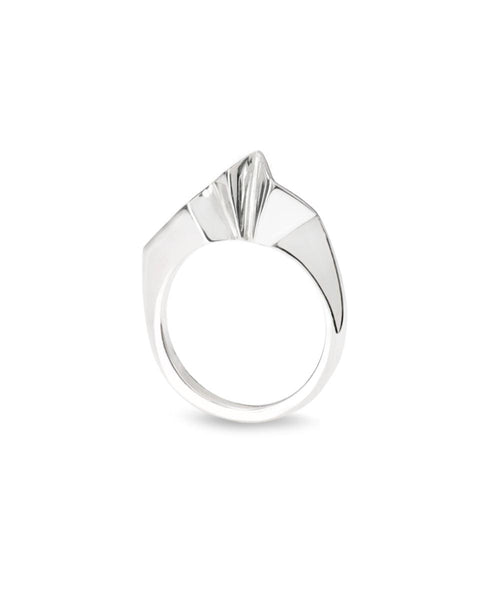 Fracture Silver Ring