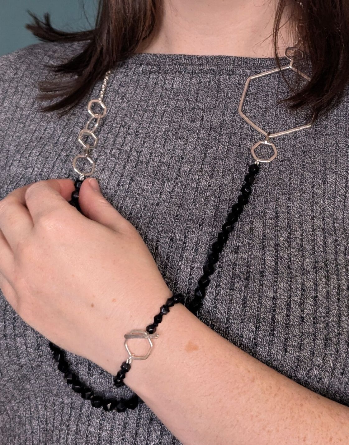 Causeway Multifunctional Necklace with Bracelet