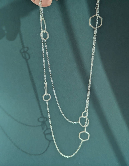 Causeway Interlinked Long Necklace